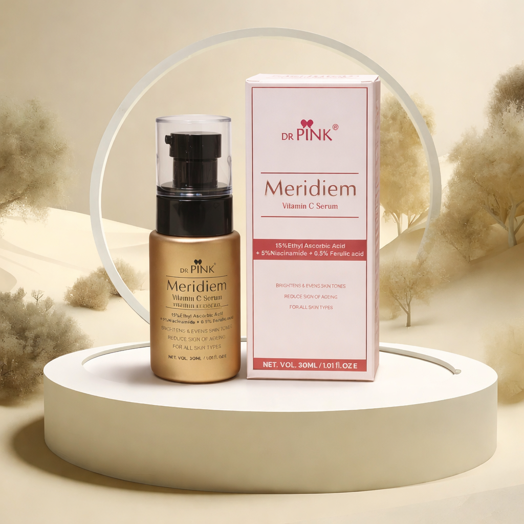 Dr. Pink Meridiem Vitamin C Serum – Brightening & Anti-Aging Formula